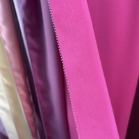 Châle en satin mat personnalisé Foulard en soie musulman Point de cils Velours en satin de soie Qualité supérieure pour les femmes