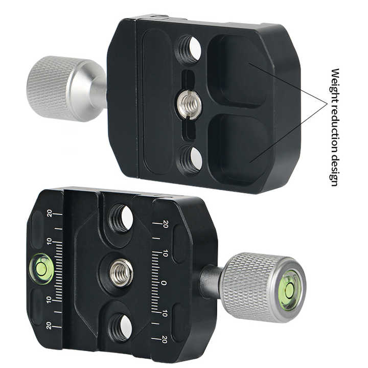 Quick Rlease Camera Mount Portable DSLR Camera Quick Release Fixture Aluminum Alloy Tripod with ...