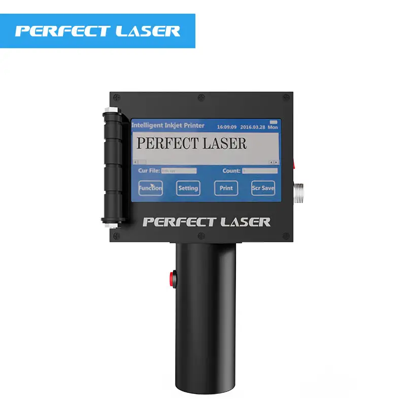 Perfect Laser Color Printing Large Storage Automatic Power Saving Portable Cheap Handheld Inkjet Printer Machine