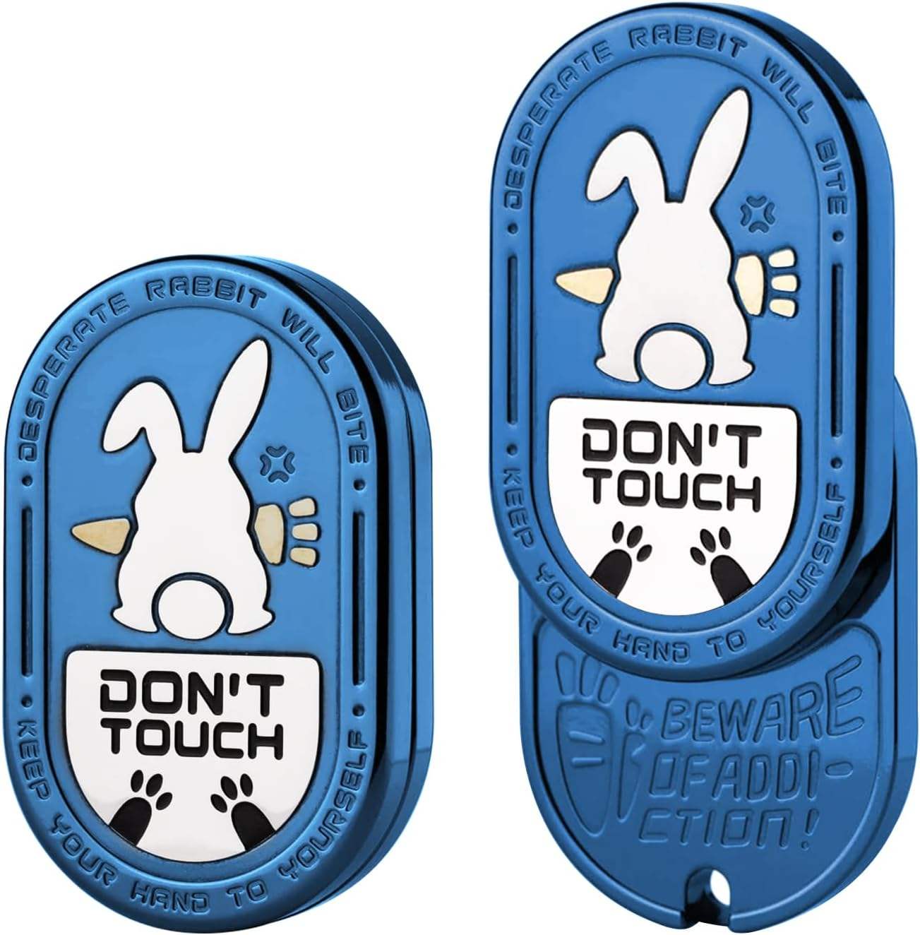 Acero inoxidable azul