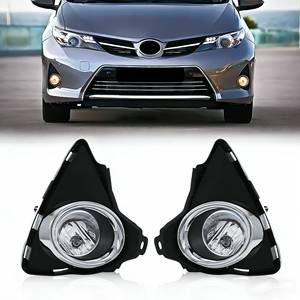 Accessoires de voiture, lampe ambiante halogène ambre étanche, phare antibrouillard <span class=keywords><strong>avant</strong></span> pour <span class=keywords><strong>Toyota</strong></span> <span class=keywords><strong>Auris</strong></span> 2014 2015 - Product Image 1