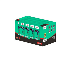 Cuffie stereo in-ear con struttura in plastica e metallo per l'ascolto della musica - Product Image 1