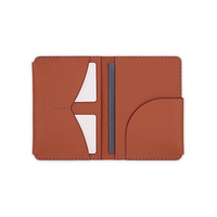 Porte-cartes vintage en cuir PU, étui de passeport multi-fentes, porte-cartes de crédit et d'argent de luxe pour homme et femme, idéal pour les voyages