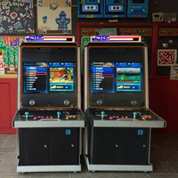 Multi Game Classic Upright Arcade Cabinet Machine Bartop en bois 2 joueurs à pièces avec 1 an de garantie