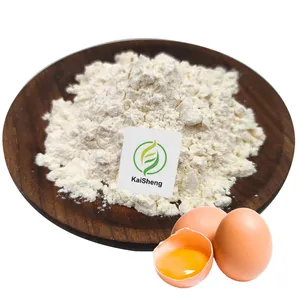 Poudre d'œuf blanc pur, vente en gros de haute qualité, 50g, poudre de protéine blanche