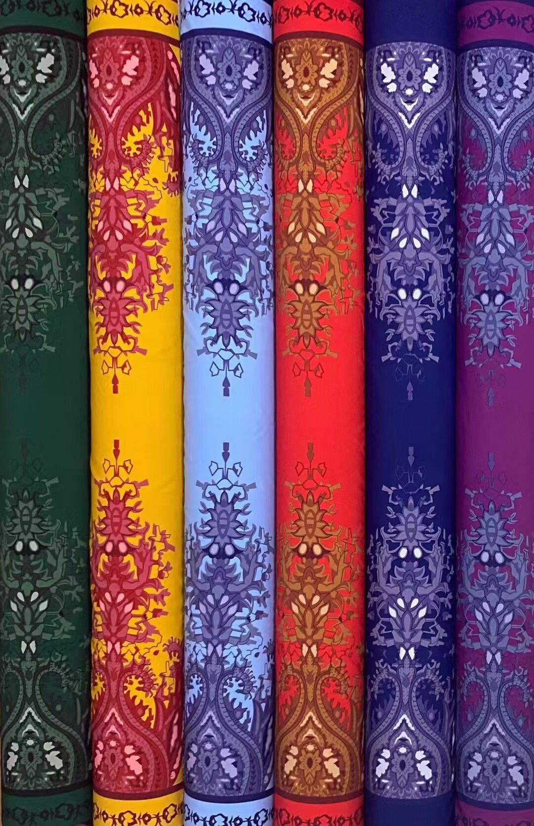 Tela textil de poliéster y LICRA para vestido, diseño paquistaní