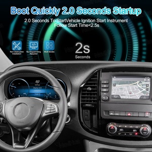 Navihua Auto Meter - Tableau de bord numérique - Accessoires intérieurs - Unité principale - Cockpit virtuel - Intérieur pour Mercedes Benz Vito 2016-2024 - Product Image 5