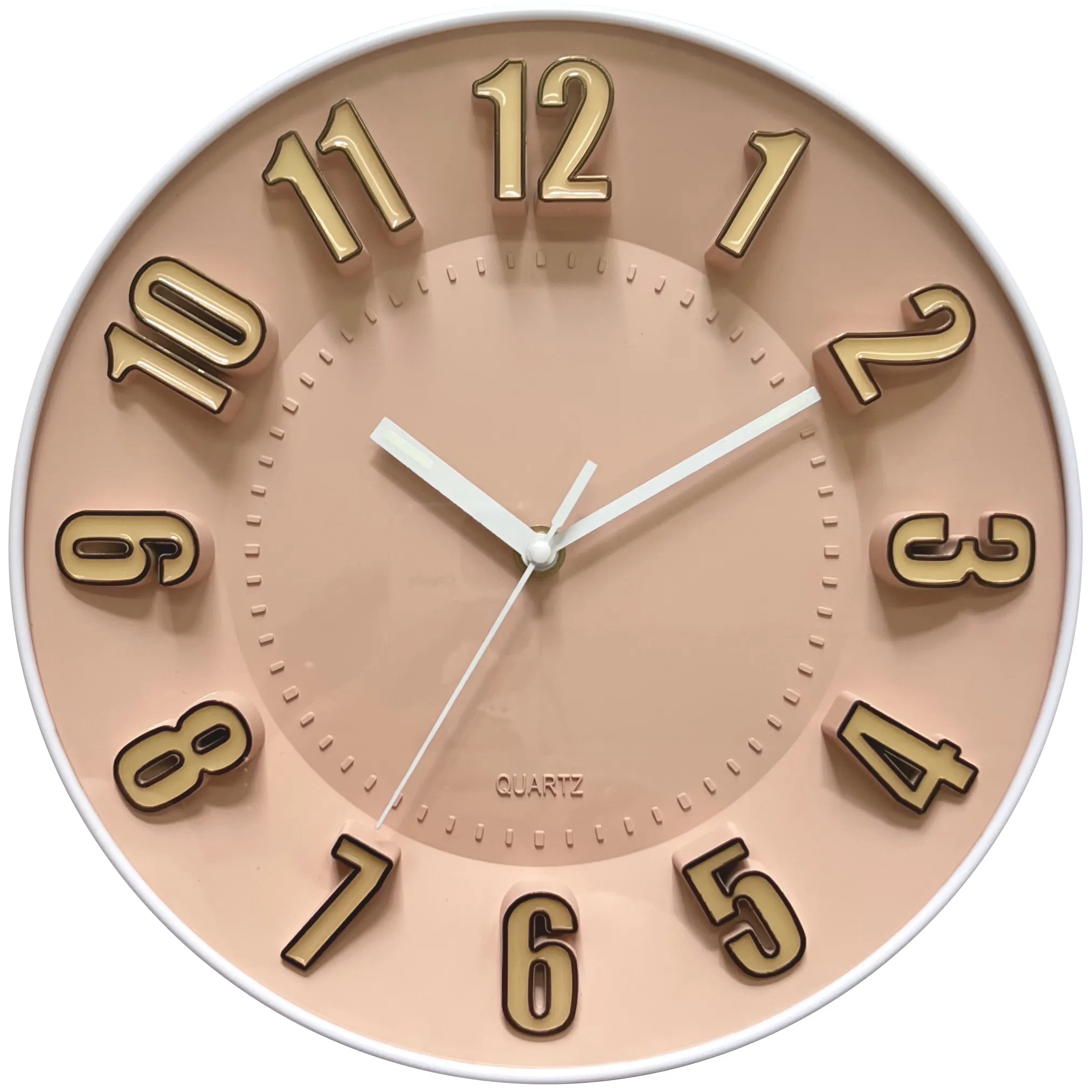 นาฬิกาเรืองแสงติดผนังตัวเลขเรืองแสง,นาฬิกาแขวนผนังพลาสติกแบบกำหนดเองทันสมัยขนาด11นิ้วรอบที่กำหนดเอง3d Diy