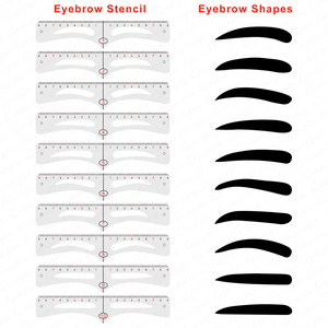 Outils réutilisables de mise en forme des <span class=keywords><strong>sourcils</strong></span> de Microblading Règle de cartographie des <span class=keywords><strong>sourcils</strong></span> en plastique DIY Guide des <span class=keywords><strong>sourcils</strong></span> Kits de pochoirs de mise en forme <span class=keywords><strong>avec</strong></span> forme des <span class=keywords><strong>sourcils</strong></span> - Product Image 3