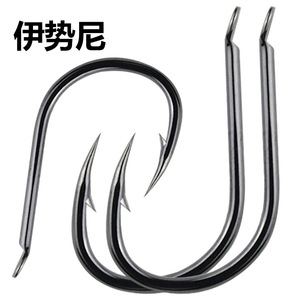 Anzuelos de pesca de acero al carbono Ise Ni con púas, tamaño 10, afilados químicamente para la pesca de carpa cruciana en agua dulce - Product Image 5