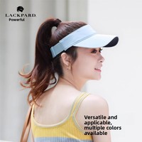 Visera Deportiva Unisex Lackpard con Protección UV para Actividades al Aire Libre