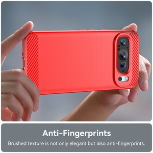 Wholesale Soft TPU Bumper Carbon <strong>Fiber</strong> Protective Cover Cell Phone Case for <strong>Google</strong> Pixel 9 Pro 8A 7 Pro 16 Plus - Product Image 4