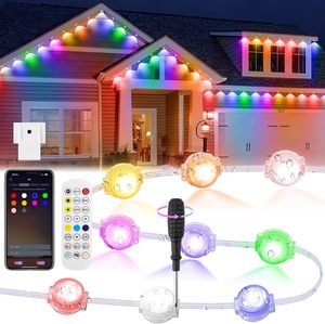 12V/24V IP68 Outdoor Christmas Permanent <b>Light</b> with Smart LED Module Ultra-Bright Lamp with Festival <b>Light</b> Flashing - Product Image 1