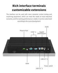 PC industriel capacitif étanche avec écran tactile LCD LED de 15, 15,6, 21 et 21,5 pouces, à fixation sur bras - Product Image 4