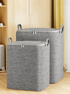 1 unidad de almacenamiento de ropa, bolsa utilizada para organizar dormitorios, armarios, ropa, edredones, almacenamiento y almacenamiento con fundas y asas - Product Image 2