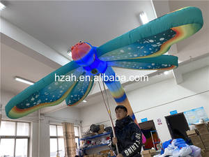 Festival caminando marioneta publicidad animal <span class=keywords><strong>gigante</strong></span> inflable iluminación Libélula - Product Image 2