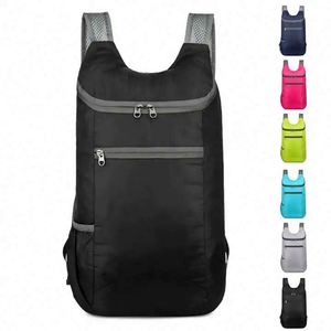 Free Sample expandable gym lightweight waterproof <b>nylon</b> oem kids foldable <b>backpack</b> for students - Product Image 2