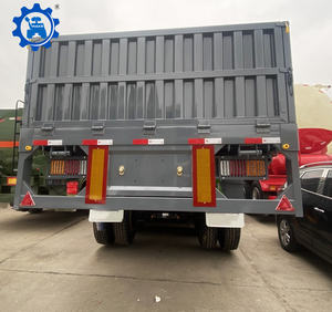 Semirremolque de Lona Lateral Desplegable de 40 Pies y 40T, Personalizado, de Eje Triple, Duradero, para Venta - Product Image 1