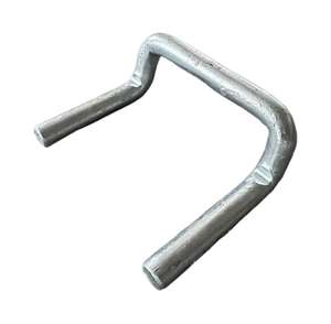 स्टेनलेस स्टील धातु बाड़ स्टेपल्स गैल्वेनाइज्ड यू-आकार के तार नाखून मानक चिकनी हीरा प्रकार - Product Image 1