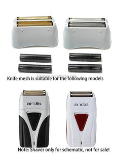 Gran Oferta para Cuchilla de Repuesto de Acero Inoxidable de Doble Filo para Afeitadora Eléctrica LK-2208, Lavable, Compatible con - Product Image 4