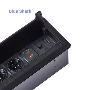 Enchufe Industrial Empotrado con Interruptor y Enchufe Europeo <span class=keywords><strong>de</strong></span> 10A, Tomas <span class=keywords><strong>de</strong></span> Corriente CA IP44, Enchufe Múltiple <span class=keywords><strong>de</strong></span> Sobremesa con Puertos <span class=keywords><strong>de</strong></span> Red - Product Image 3