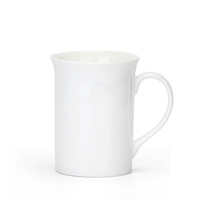 Tasse à sublimation personnalisée en porcelaine fine, tasses en céramique vierges, motif logo personnalisé, tasse à café blanche de 280 ml pour cadeaux de fêtes