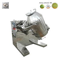 Mélangeur de poudre automatique 3D à double cône FKJX avec moteur à déflecteur pour le traitement des produits chimiques et des plastiques FKTD10L