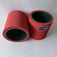 Rouleau en caoutchouc Husker, roue en caoutchouc épaissie, rouleau de décorticage, accessoires pour moulin à riz, matériaux NBR PU EPDM, 10 pouces, 4 trous