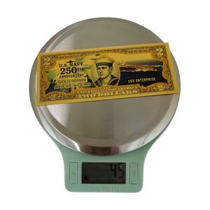 Billet de banque commémoratif en <span class=keywords><strong>or</strong></span> de haute qualité, imperméable, pour le 250e anniversaire des États-Unis, édition 2026, idéal comme cadeau souvenir - Product Image 6