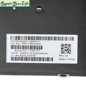 Clavier d'ordinateur portable rétro-éclairé tchèque CS CZ pour HP <span class=keywords><strong>ZBOOK</strong></span> 15 <span class=keywords><strong>G5</strong></span> 15 G6 <span class=keywords><strong>17</strong></span> <span class=keywords><strong>G5</strong></span> <span class=keywords><strong>17</strong></span> G6 clavier L12765-DH1 cadre gris argent et point de suivi - Product Image 5