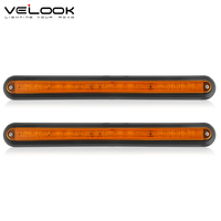 Feux de direction LED pour caravane, bus, remorque, feux arrière homologués ECE, clignotants LED fins pour caravane