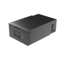 Compresor D30 20.7L móvil AC/DC 12/24V, caja enfriadora portátil, nevera congeladora de plástico, cajón para camión, 4x4, caravana, vehículo, 12V
