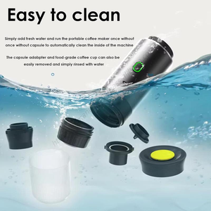 ชุดกาแฟและชาขายส่ง เครื่องชงเอสเพรสโซแบบพกพา รุ่นปี 2025 พร้อมระบบทำความร้อนน้ำ ใช้ได้กับกาแฟบด - Product Image 5