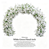 Arche de fleurs artificielles personnalisée de haute qualité pour mariage indien, remise de diplôme, Halloween 2026 – Utilisation intérieure/extérieure