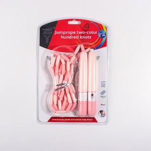 Nouvelle corde à sauter rapide personnalisable en bambou pour enfants, idéale pour les élèves du primaire et du collège, pour le sport et le fitness. - Product Image 1