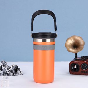 Modern Design 304 Stainless Steel Thermos Cup Portable Outdoor Handle Coffee & Drink Cup Vacuum Technology for Car Use Wholesale - Product Image 6