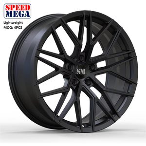 Jantes forgées multi-branches haute performance 19 20 21 pouces pour Mercedes Audi RS6 RS7 Noir mat Légères T6061-T6 - Product Image 1