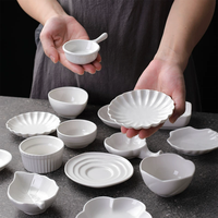 Mini-bols japonais créatifs en céramique pour sauces, assiettes irrégulières pour sauce soja, vinaigre, condiments, cornichons, pour sushi, maison et restaurant