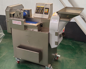 Machines de découpe et de tranchage industrielles <span class=keywords><strong>pour</strong></span> légumes : choux-fleurs, plantains, pommes de terre, curcuma, oignons, manioc, carottes, aubergines <span class=keywords><strong>en</strong></span> <span class=keywords><strong>julienne</strong></span> - Product Image 3