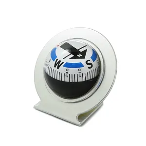 Best sellingCar Compass Ball Small Tourist Car Compass High Precision Sun Protection Without Oil Leakage