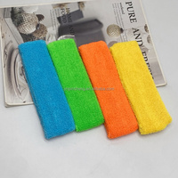 Bandeaux de sport personnalisables en flanelle, réutilisables, antidérapants, pour tennis et basketball, colorés, élastiques, fins, séchage rapide pour le visage