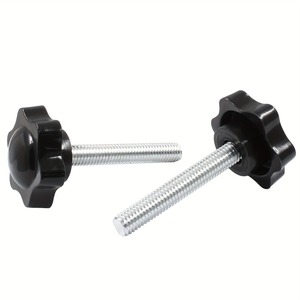 Vis à molette étoilée en acier inoxydable 304 zingué, grade 4.8/6.8, serrage manuel pour équipement extérieur et trépied d'appareil photo - Product Image 3