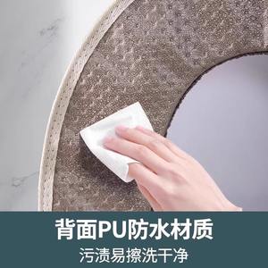 Funda de asiento de inodoro de lana de conejo, gruesa, impermeable y lavable para uso en otoño e invierno - Product Image 5