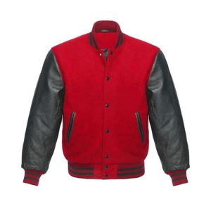 Chaqueta Varsity para Mujer, Manga Larga, 100% Lana, Acolchada, Cortavientos, Estilo Béisbol, con Botones, Chaqueta Bomber, Estilo Biker, Ropa de Calle - Product Image 3