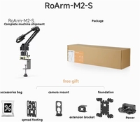 Brazo Robótico ZYSY Raspberry PI 5 con ESP32, Mecanismo de Dirección Ro-M2-S, Código Abierto para Educación en Programación DIY 2-Pro