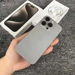 Vente en gros d'occasion pour iPhone 15 Pro Max version US 8 Go de RAM 256 Go 5G GSM CDMA LTE sans carte SIM avec accessoires Prix attractif - Product Image 2