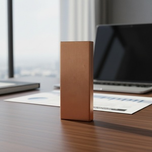 TGS 1 Pound 999 Fine Copper Square Bullion <b>Bar</b> Custom Logo Engraved Investment Ingot - Product Image 5