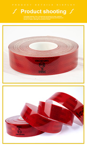 Reflectores OEM para <span class=keywords><strong>Camiones</strong></span>, Banda Fosforescente para Vehículos, Adhesivo Reflectante que Brilla en la Oscuridad, Cinta Reflectante de Vinilo para Piso - Product Image 3