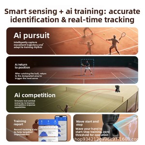 2026 Pusun PT-<span class=keywords><strong>PRO</strong></span> MAX, la más reciente máquina de tenis inteligente con IA para un jugador - Product Image 4