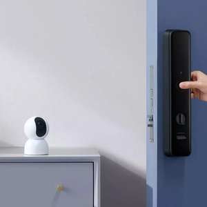 2022ใหม่ <span class=keywords><strong>Xiaomi</strong></span> อัตโนมัติสมาร์ทประตูล็อค M20ลายนิ้วมือไบโอเมตริกซ์การรักษาความปลอดภัยล็อคสมาร์ททำงานร่วมกับแอปเปิ้ล <span class=keywords><strong>HomeKit</strong></span> และ MiHome App - Product Image 5